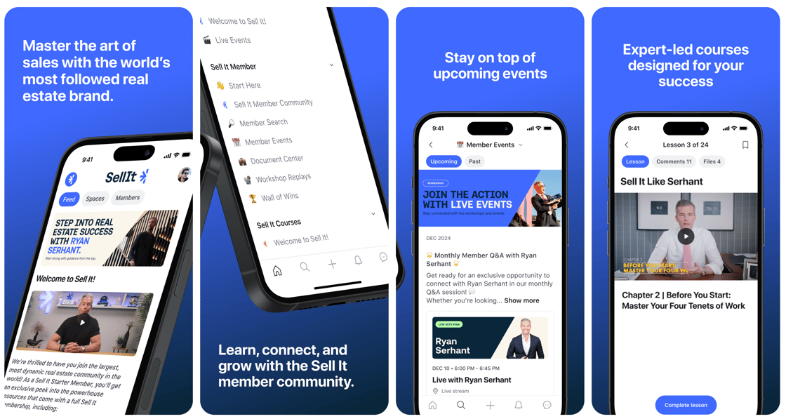 Sell It's Brand-New Community Platform—On the Go